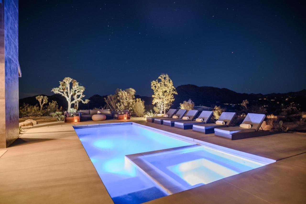 Amaru Muru - Luxury Retreat With Pool/Hot Tub/Yoga Joshua Tree Exterior foto